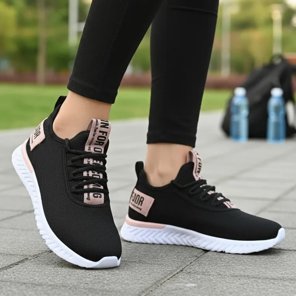 Tênis Feminino Ortopédico Caminhada Academia