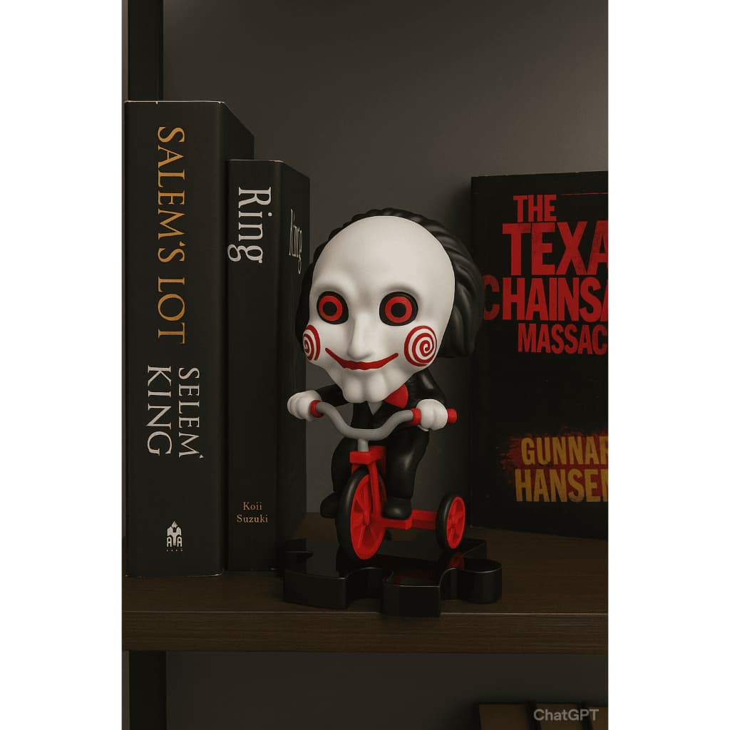 Miniatura Jigsaw Jogos Mortais Estilo Chibi Colecionável 5cm