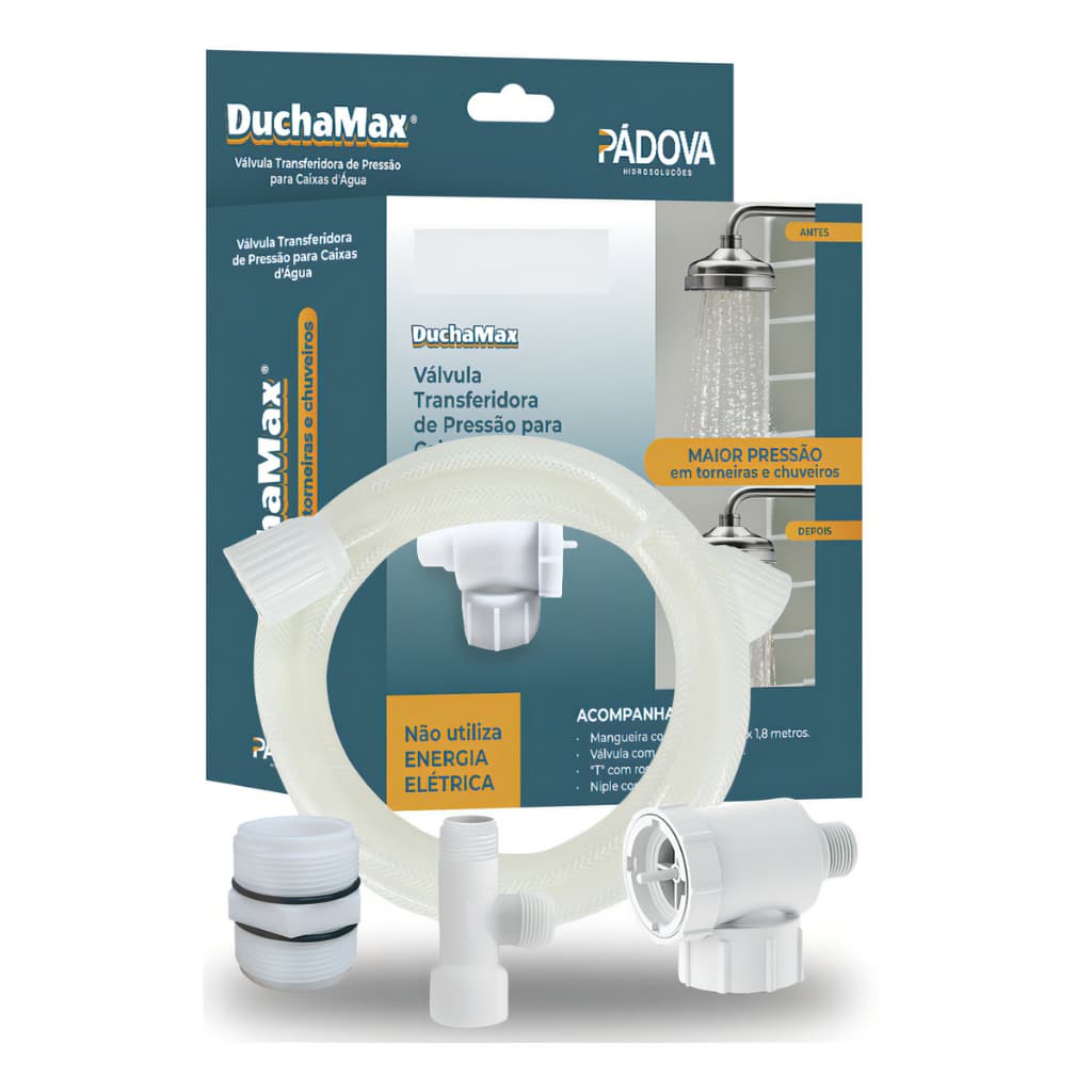 Válvula Alternadora de Pressão Caixa d'agua Duchamax Padova Transferidora