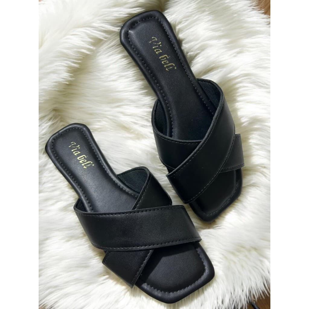 Sandália Rasteirinha Feminina Rasteira Confortável Flat Verão