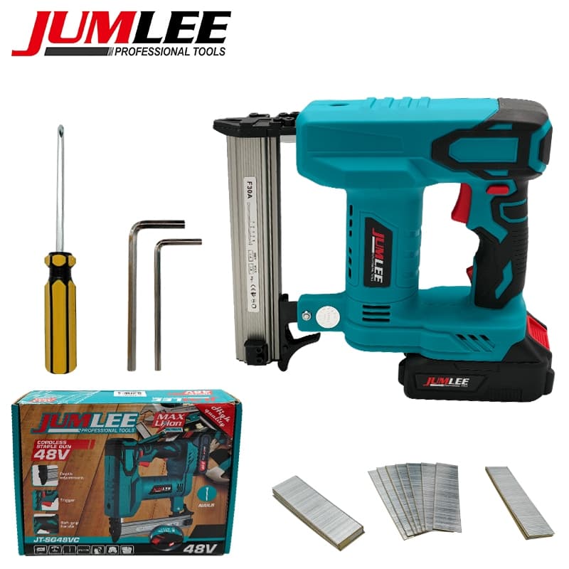 Grampeador Pinador 48V Elétrico Burshless Sem Fio Profissional