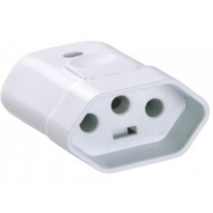 Kit 5/3/2/1 Pino Plugue Fêmea 10A 20A 250V 3 Pinos Novo Padrão de Tomada [Envio HOJE]