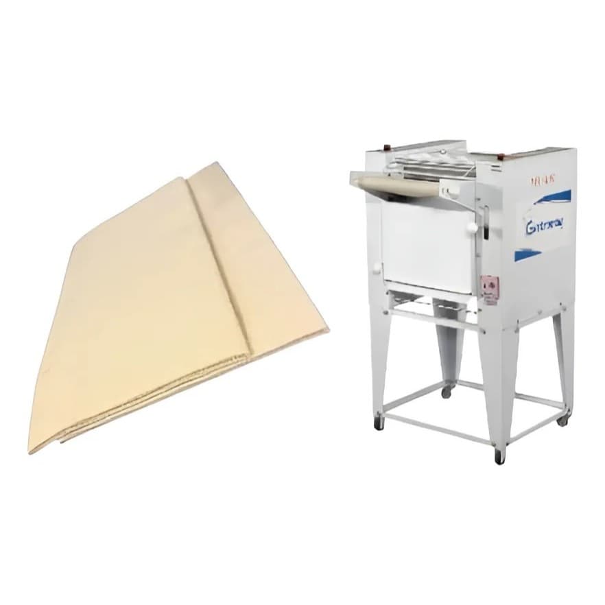 Kit 3 Lonas Feltros Para Modeladora Ml400 Gastromaq-lieme Dourado Feltro