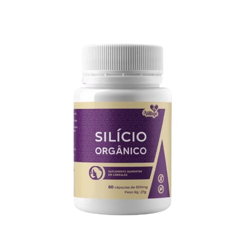 Silício Orgânico 60 Cápsulas Beleza Da Pele E Unhas Original