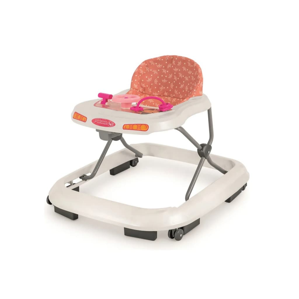 Andador Infantil De Bebê Musical Princesa Rosa Tutti Baby