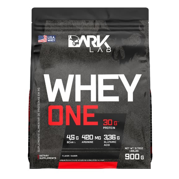 Whey Protein One Refil 900g Dark Lab - Proteina com BCAA, Glutamina, Arginina