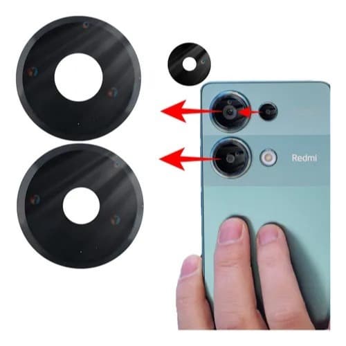 Lente De Vidro Redmi Note 13 Pro 4G