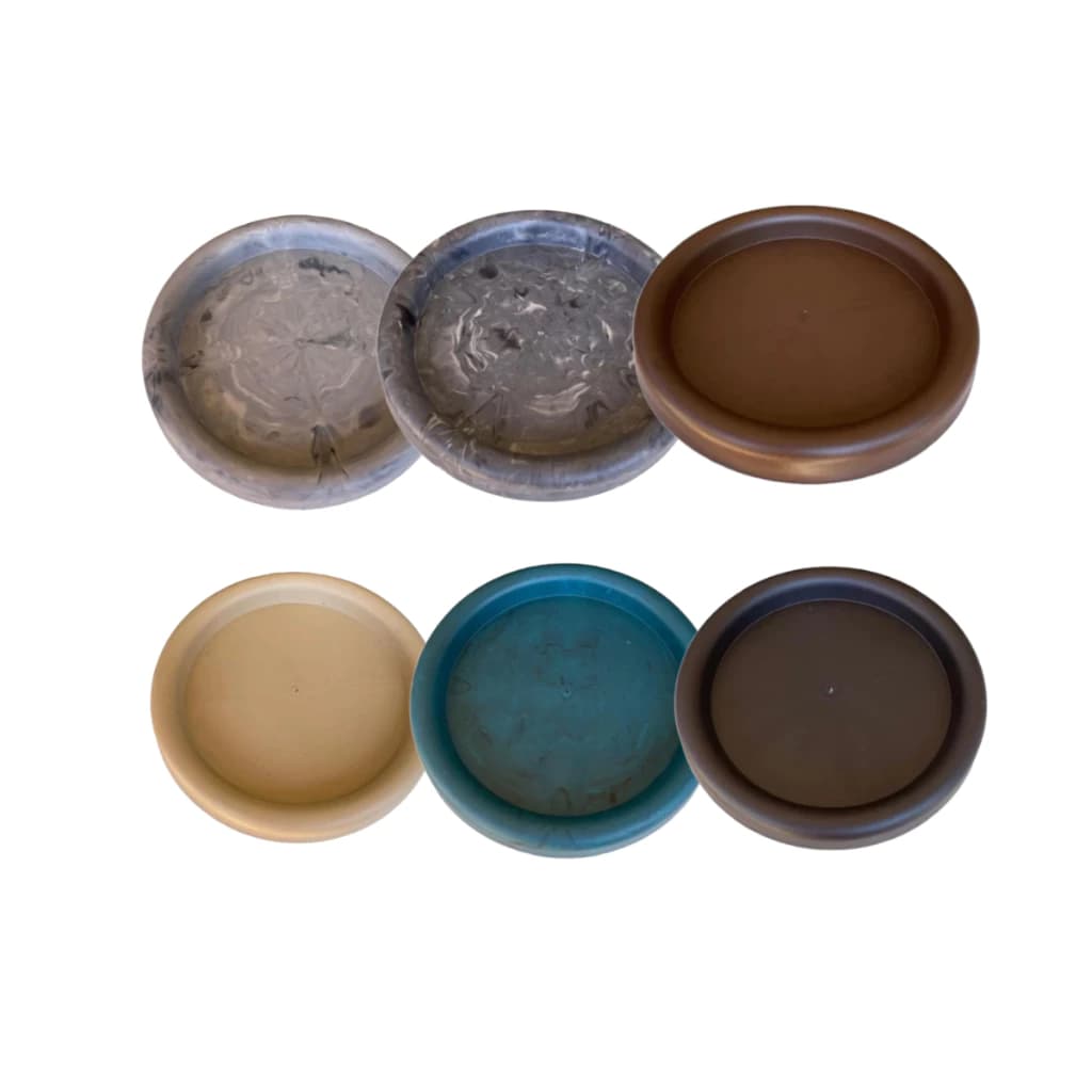 Prato para Vaso de Planta Redondo – Coletor e Aparador de Água (Vários Tamanhos)