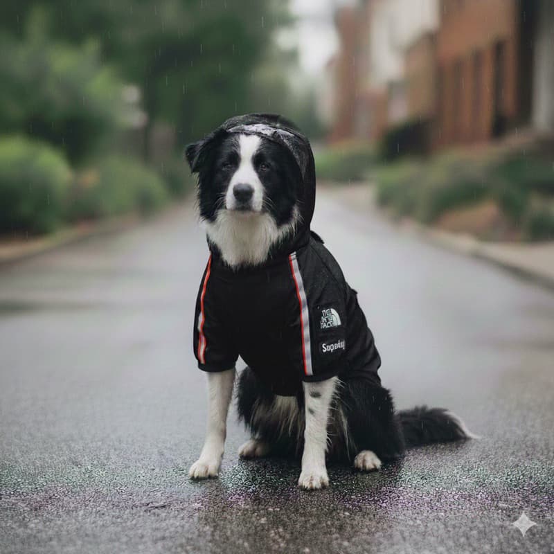 Capa de Chuva Pet Impermeável Proteção Cachorro Grande Médio Pequeno Porte Passeio Chuva