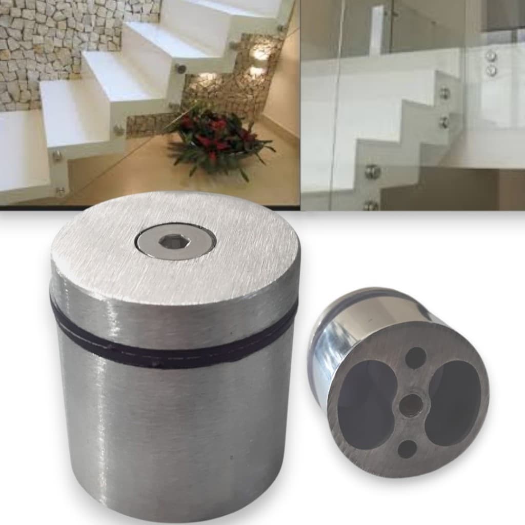 Botton Botão Para Sacada/ Escada De Vidro/ Muro De Vidro