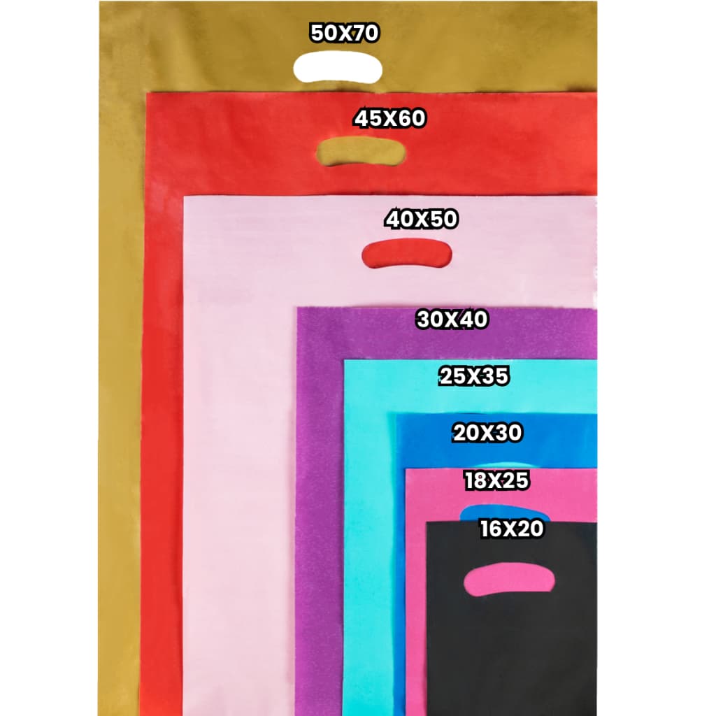 Sacola Boca de Palhaço Reforçada – Atacado 1kg | Sustentável para Lojas e Roupas