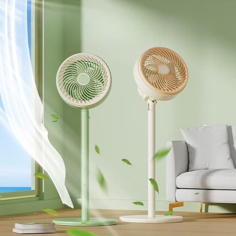 Ventilador Com 5 Lâminas E Base Resistente-De Circulação De 180 Graus De 127v Ventos Fortes lucacell