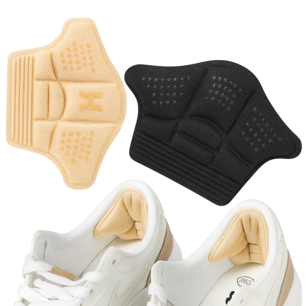 Palmilha Calcanhar Ajuste Sapato Folgado E Conforto Adesivo