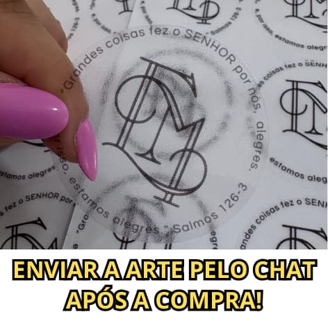 Etiquetas Adesivas Personalizadas Vinil Transparente, Adesivo Personalizado.