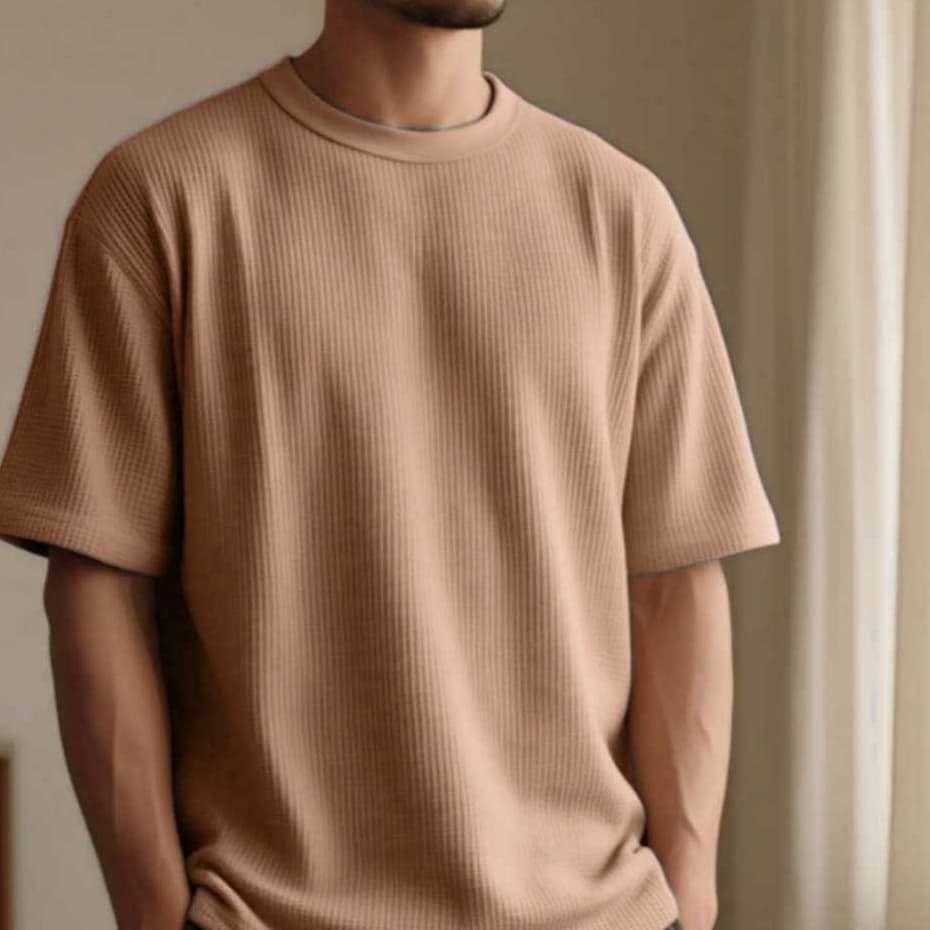 Camiseta Oversized Casual Básica Lisa Reta