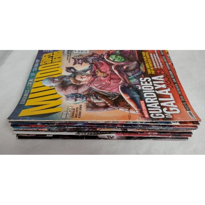 Revista Mundo dos Super-heróis - Quadrinhos . Cinema . TV . Cultura Pop