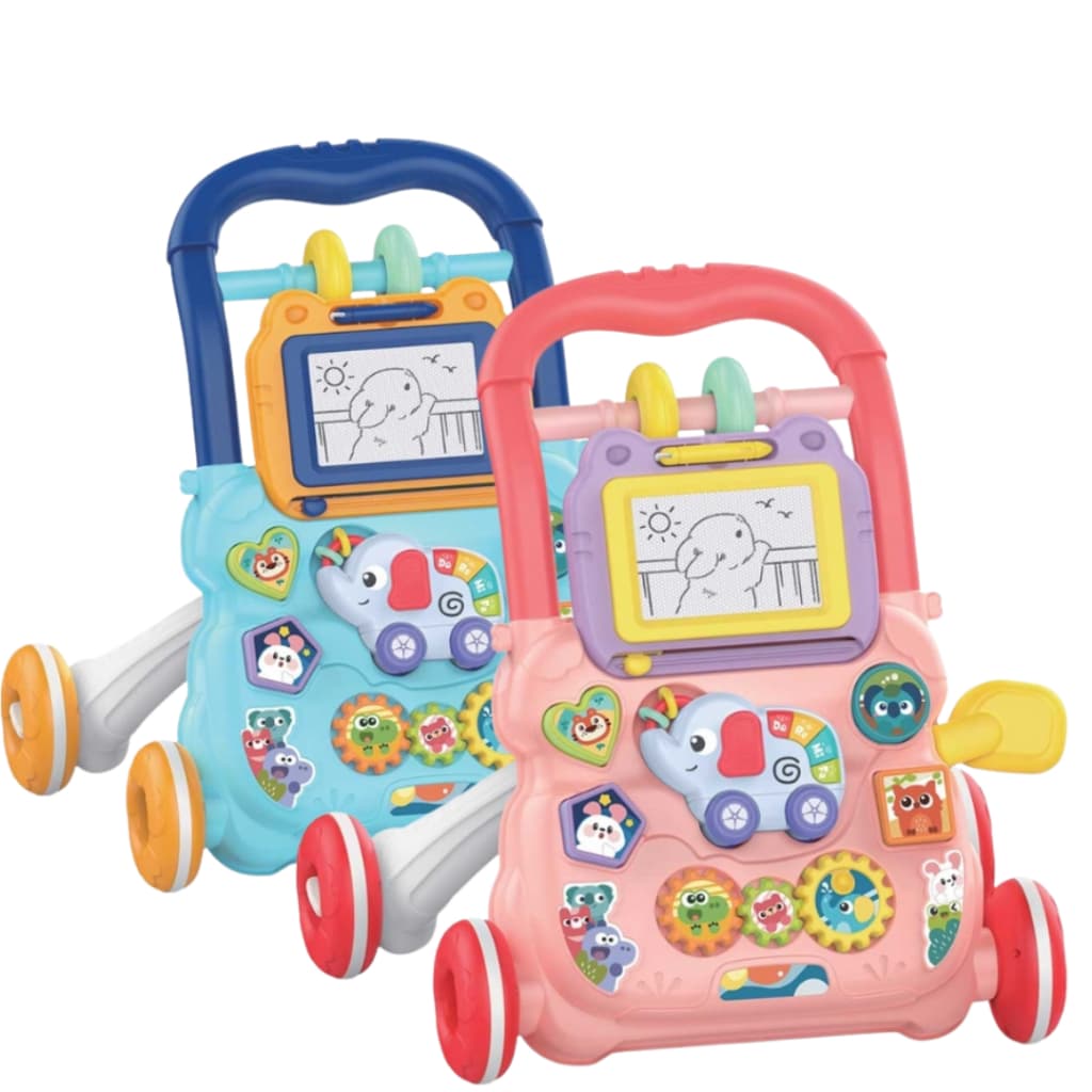 Andador Infantil Musical Didático Educativo Empurrador Bebê