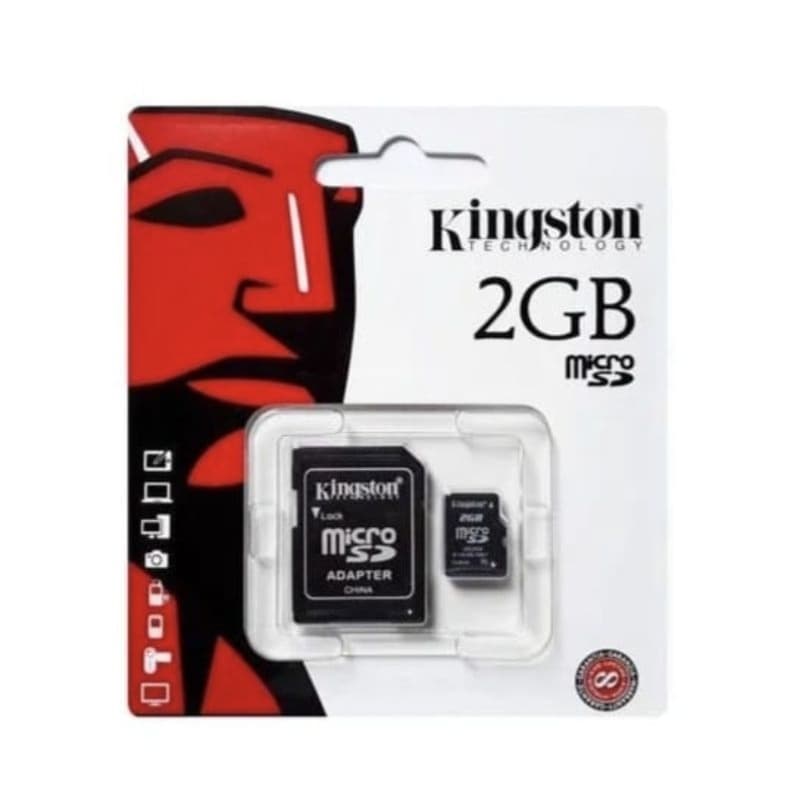 Cartão de memória 2GB Micro SD p/Dispositivos antigos