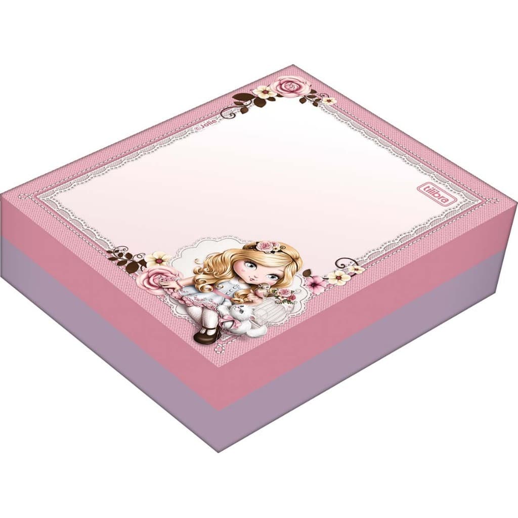 Bloco Tilembrete Jolie 80x91mm 100 Folhas - Tilibra