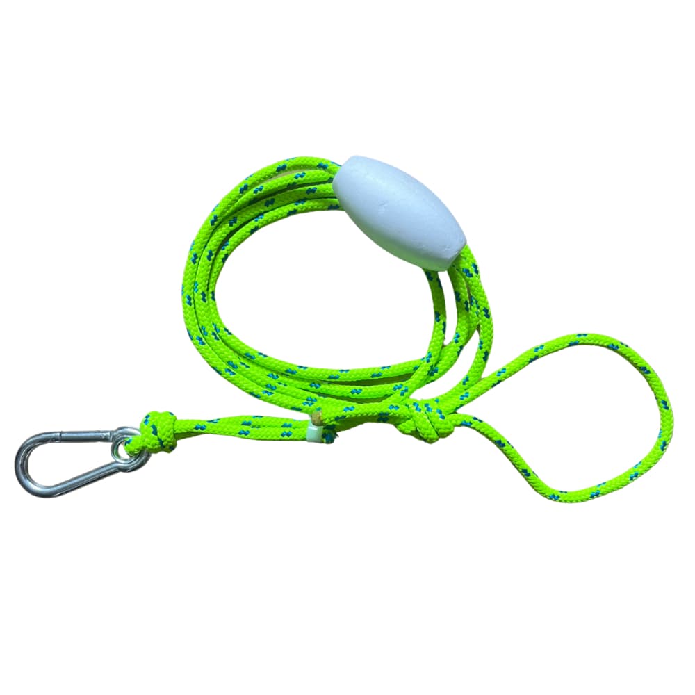 Cabo Atracação 2 Metros Mosquetão Olhal Aço Inox Corda Amarra Jet-ski Barco Caiaque Atracador Doca