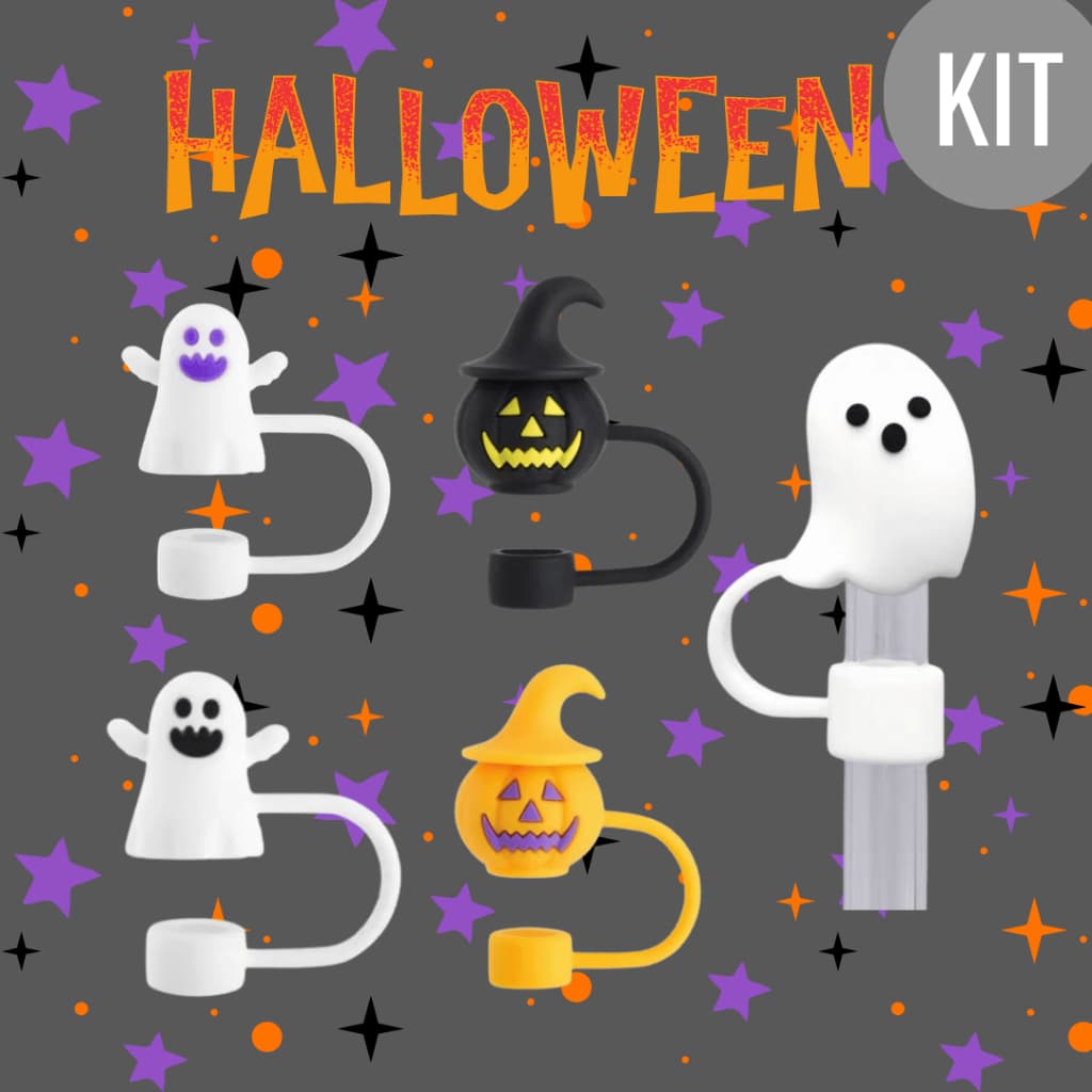 Tampa Para Canudo Copo Stanley Quencher Protetora Silicone Reutilizável Palha de Borracha Macia CS-11-ML