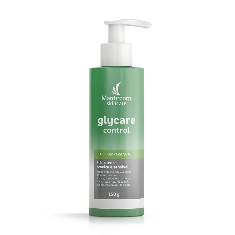Glycare Control Gel de Limpeza Suave Pele Oleosa, Acneica e Sensível 150g