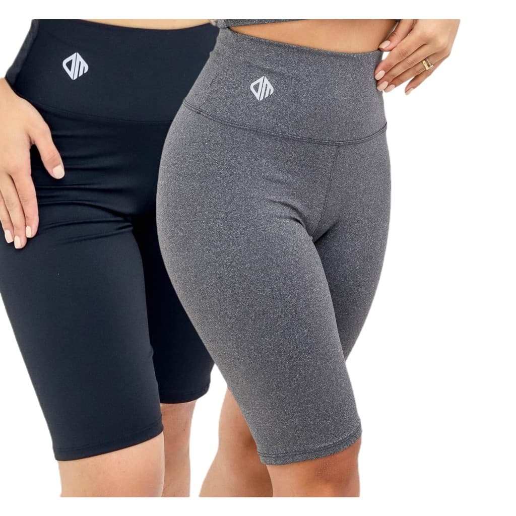 Bermudas Ciclista  Legging feminina , Cintura Alta em Suplex do P ao G3 PLUS SIZE com costura reforçada
