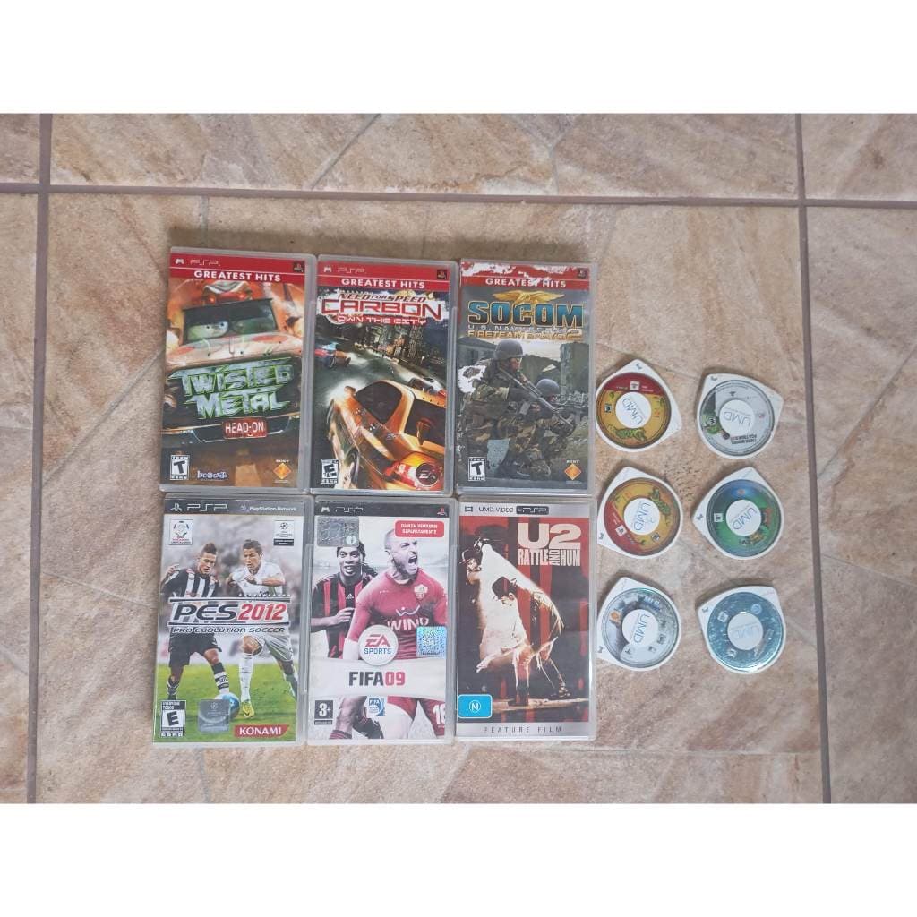 Jogos de PSP e PS VITA originais