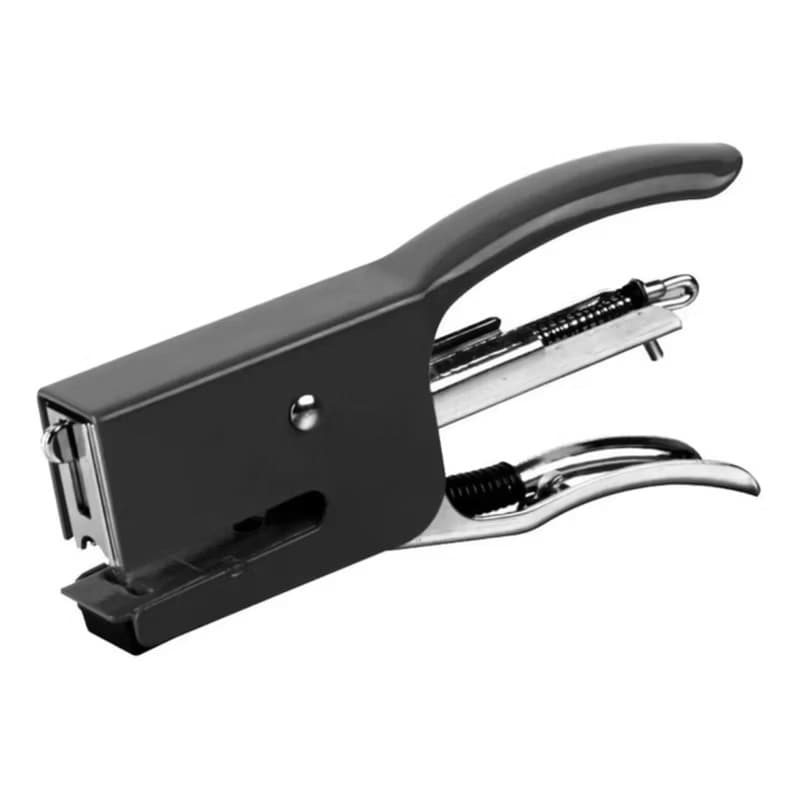 Grampeador Alicate Profissional 20 Folhas Preto