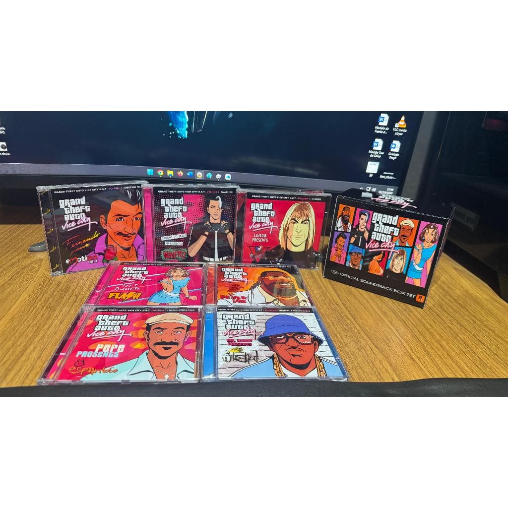 Box Trilha Sonora GTA Vice City (MP3)