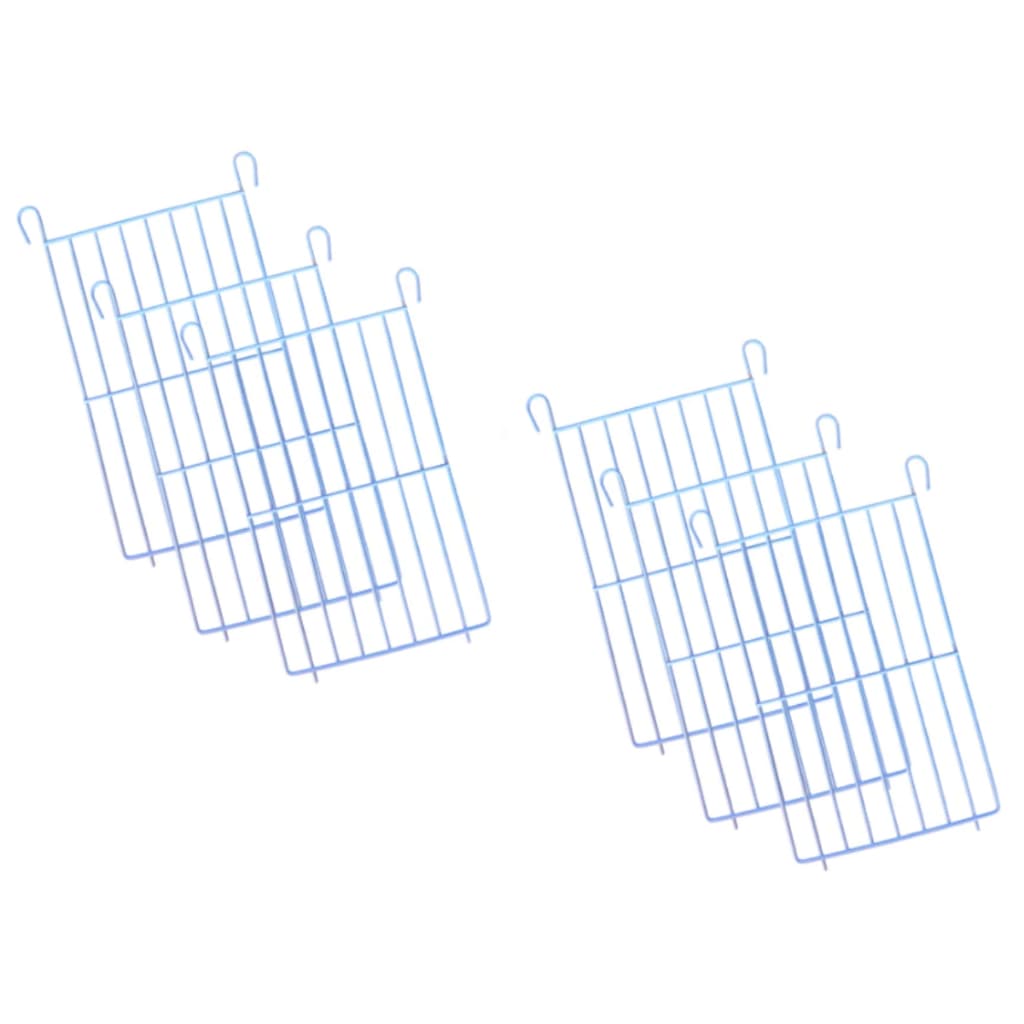 Kit 6 Separadores de Cesto para Freezer Horizontal | Organizador Polpas Picolés Alimentos Congelados