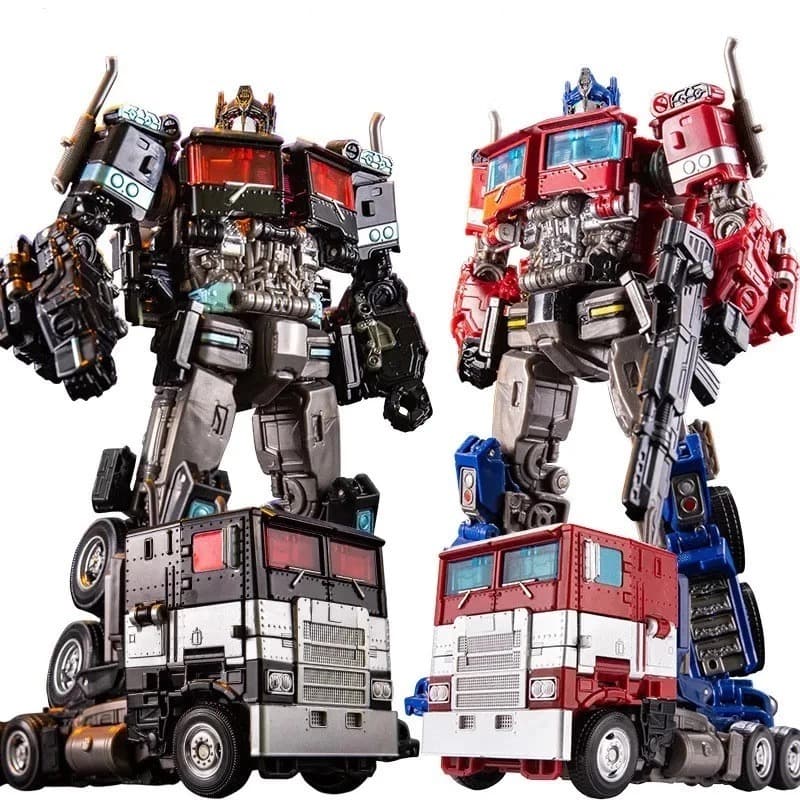 Transformers Autobots Optimus Prime Dark Commander 16-18cm Bumbumble action figure articulado carro robo presente