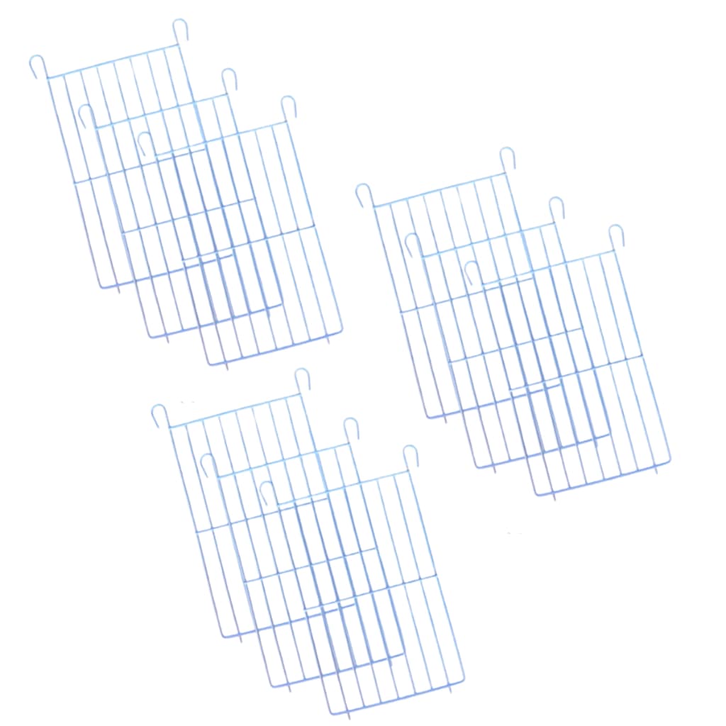 Kit com 9 Divisórias para Freezer Horizontal |Separador Organizador de Congelados, Picolé e Polpa