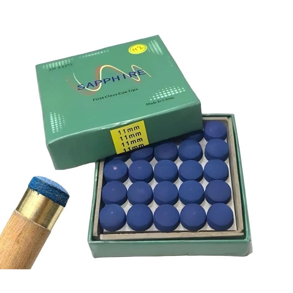 Sola taco sinuca Couro Azul Apex 11mm Bilhar Sinuca Snooker Profissional KIT