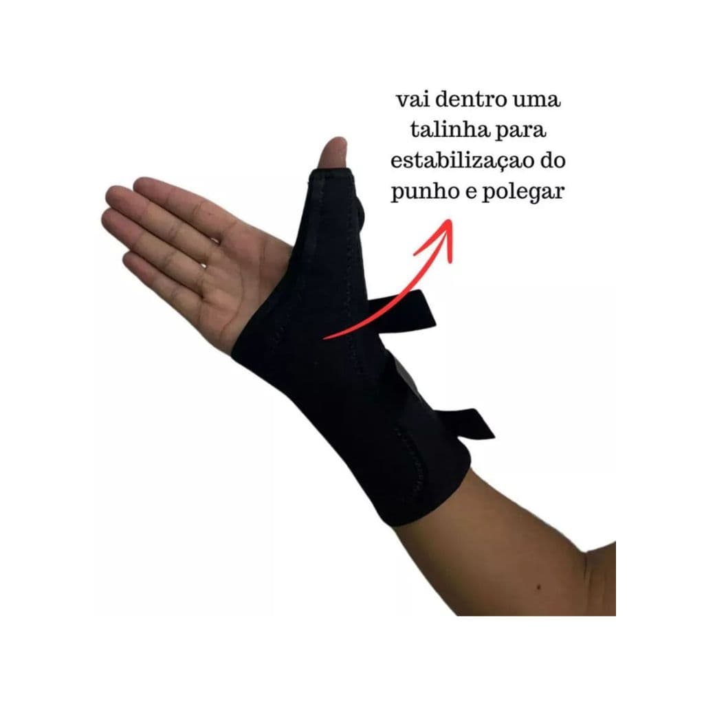 TALA ORTESE PARA PUNHO E POLEGAR