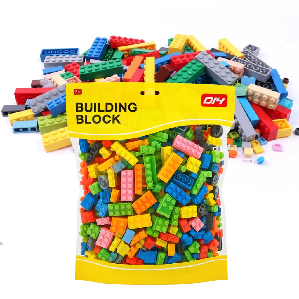 Kit 120 Peças Blocos Montar Coloridas Brinquedo Educativo Compatibilidade extrema divertido blocos com peças de encaixar