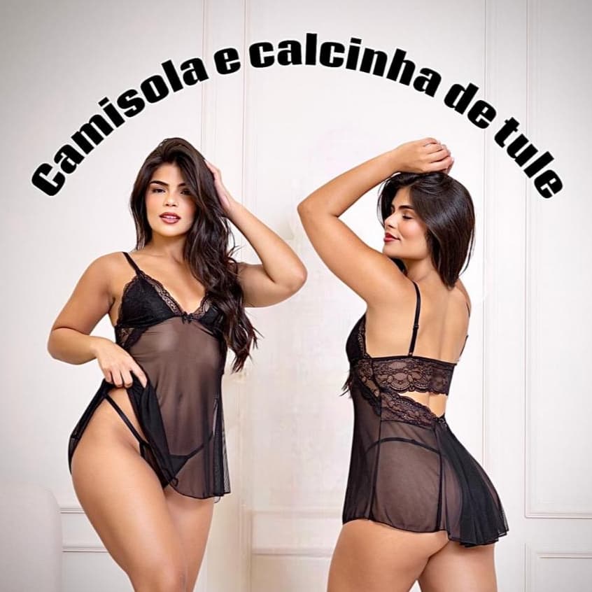 Camisola sexy de tule com renda sem bojo costa nua sensual pijama roupa de dormi costas abertas lingerie sexy