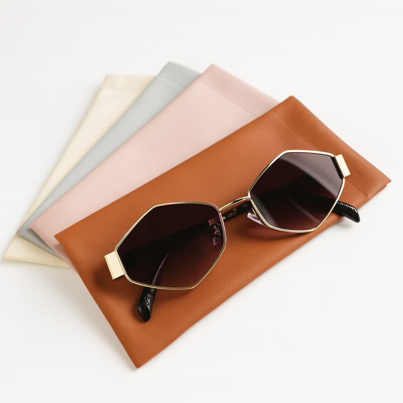 Estojo para Óculos de Sol ou Grau Versátil  Case com Fechamento Automático Porta ou Saco de Óculos Fecho Magnético