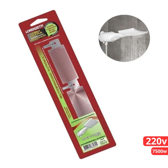 Resistência Chuveiro Loren Shower Lorenzetti Ultra 220V 7500W