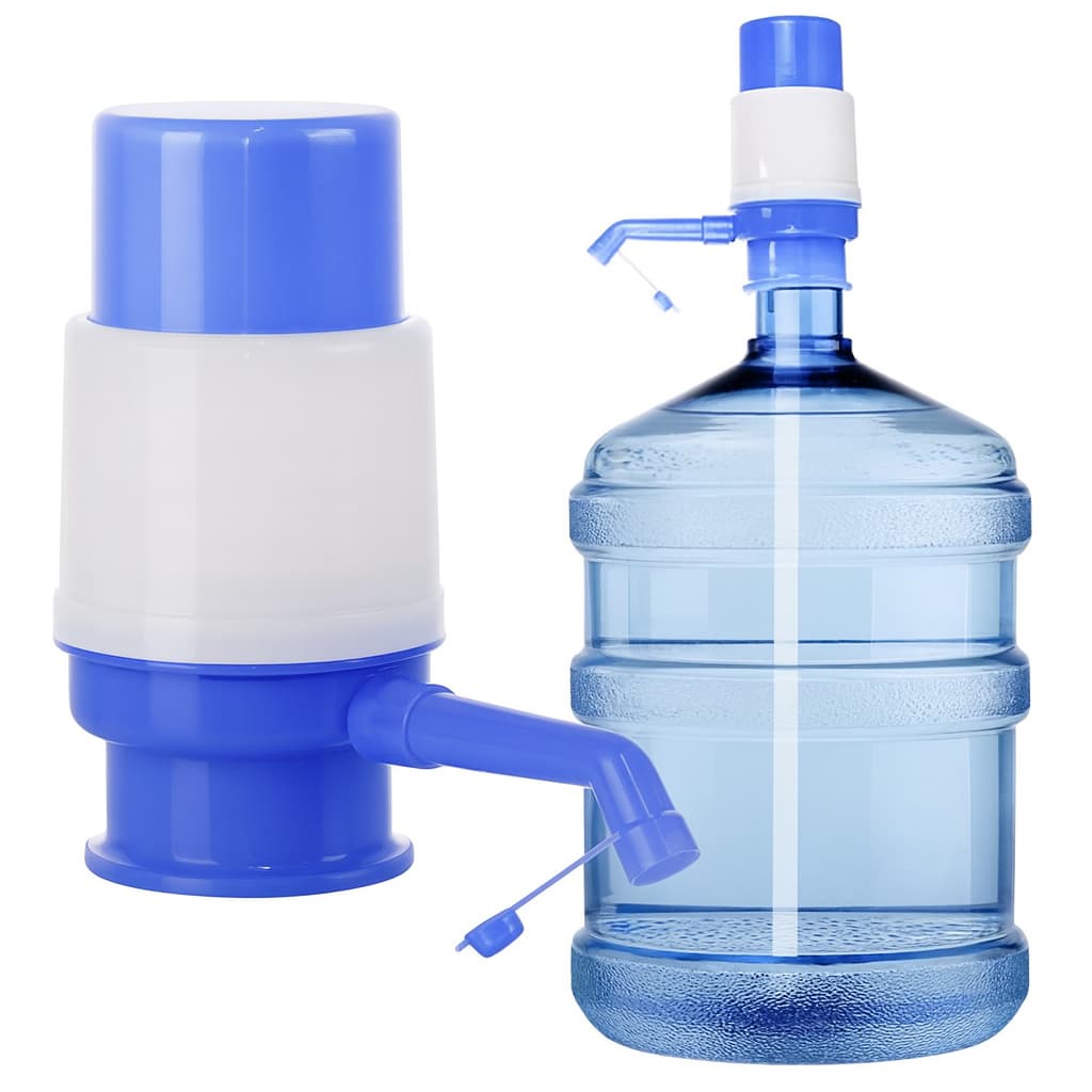 1 ou 2 Bomba Manual Galão 10/20 Litros Água Mineral Do Bico P/ Copo