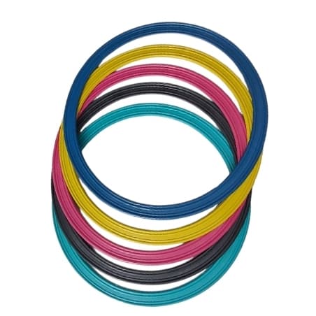 ARGOLAS DE AGILIDADE ARO KIT 5 PEÇAS-TREINO CIRCUITO FUNCIONAL