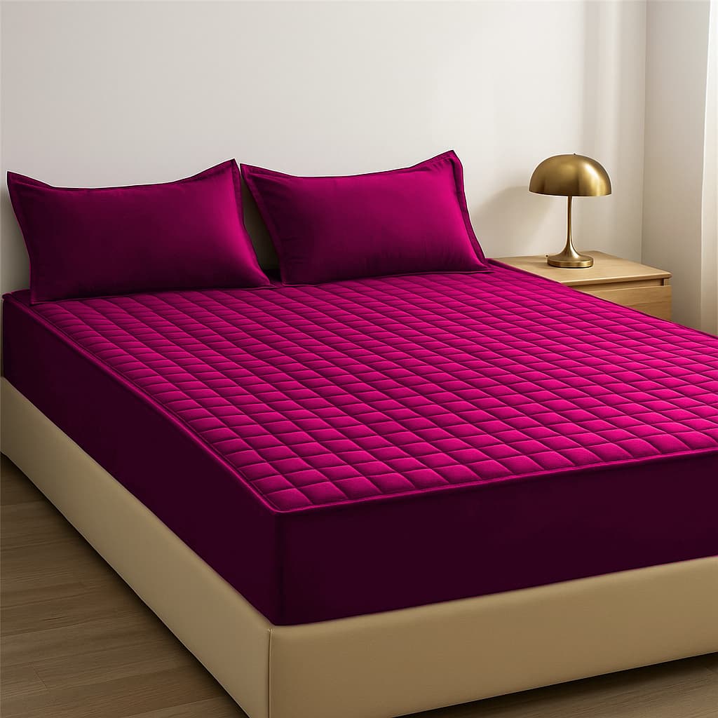 Protetor de Colchão Impermeável Matelado Varias Cores Cama Box Berço, Solteiro, Casal, Queen, King