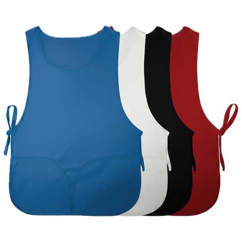 Avental Bata Colete Colorida Decorada c/ Bolso