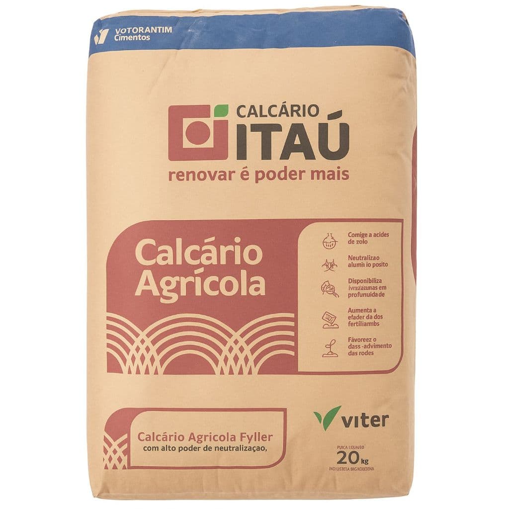 Calcário Agrícola 20kg Itaú