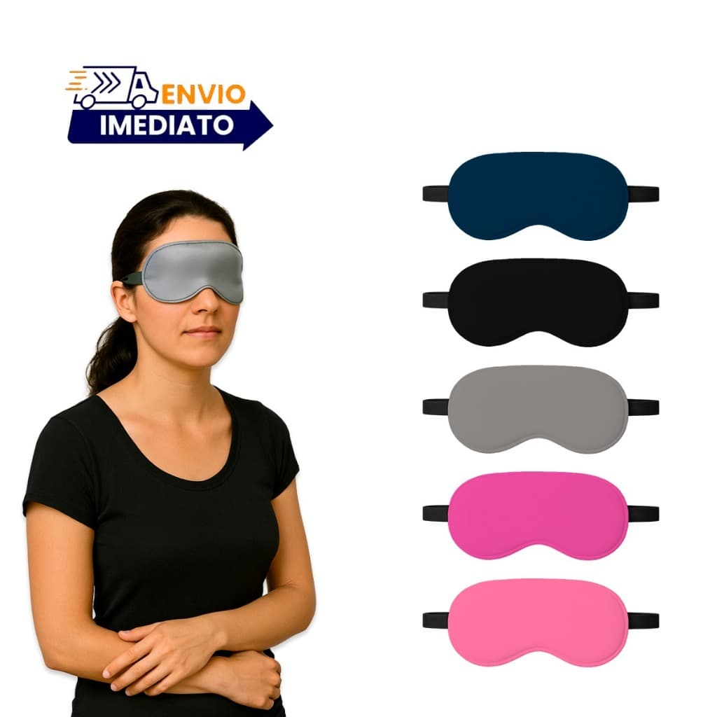 Mascara De Dormir Tapa Olhos Super Confortável Com Espuma Unisex