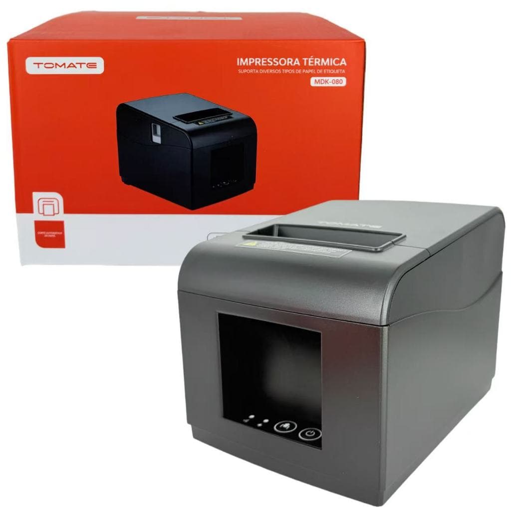 Impressora Térmica De Recibos Cupom Nao Fiscal Com Corte Automático 80mm - Usb E Lan 203 Dpi MDK-080