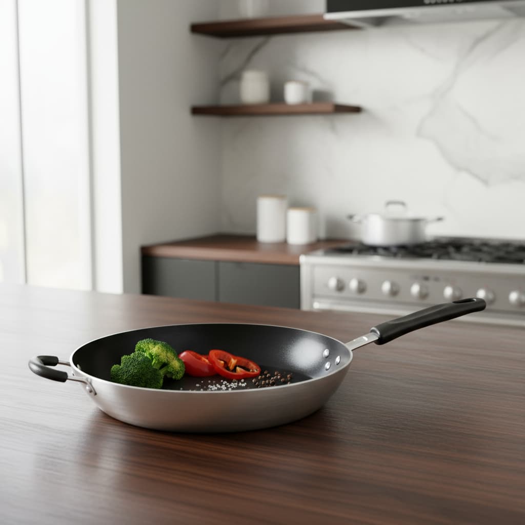 Frigideira Hotel 32 cm Grande, Robusta e Antiaderente