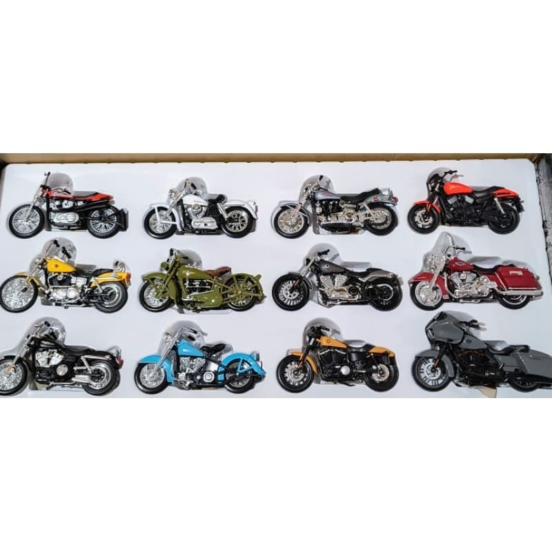 MINIATURA MOTO HARLEY 1:18