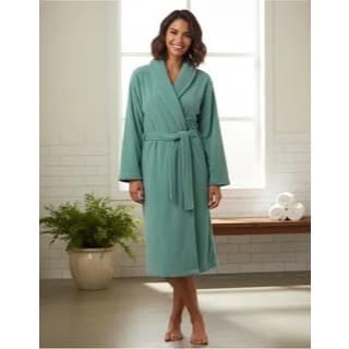 Roupão Adulto banho  Unissex Microfibra Cores Macio