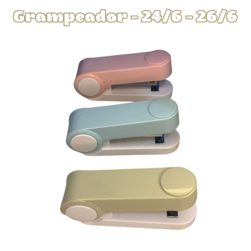 GRAMPEADOR CANDY COLOR - GRAMPOS 24/6 e 26/6